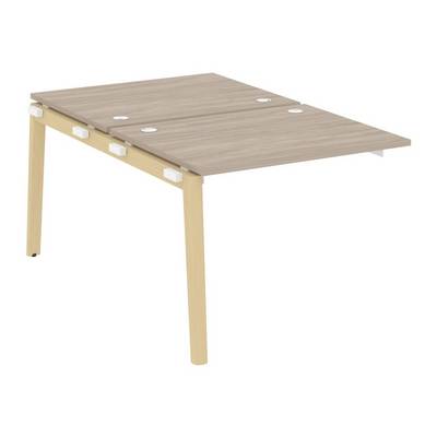 Onix Wood OW.2.NRS-1.8 (Дуб аттик/Дуб светлый) Наборный элемент рабочей станции, опоры - массив дерева