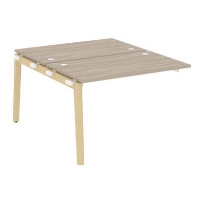 Onix Wood OW.2.NRS-2.7 (Дуб аттик/Дуб светлый) Наборный элемент рабочей станции, опоры - массив дерева