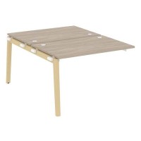 Onix Wood OW.2.NRS-2.8 (Дуб аттик/Дуб светлый) Наборный элемент рабочей станции, опоры - массив дерева