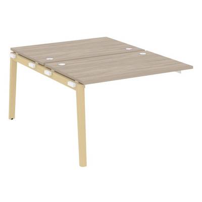 Onix Wood OW.2.NRS-2.8 (Дуб аттик/Дуб светлый) Наборный элемент рабочей станции, опоры - массив дерева