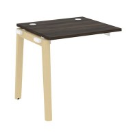 Onix Wood OW.1.NRS-0.7 (Дуб Мали/Дуб светлый) Наборный элемент рабочей станции, опоры - массив дерева