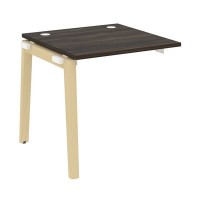 Onix Wood OW.1.NRS-0.8 (Дуб Мали/Дуб светлый) Наборный элемент рабочей станции, опоры - массив дерева