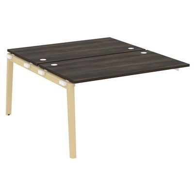 Onix Wood OW.2.NRS-3.8 (Дуб Мали/Дуб светлый) Наборный элемент рабочей станции, опоры - массив дерева