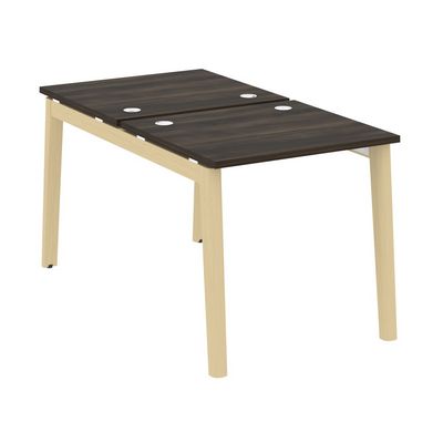 Onix Wood OW.D.RS-2.0.7 (Дуб Мали/Дуб светлый) Рабочая станция, опоры - массив дерева