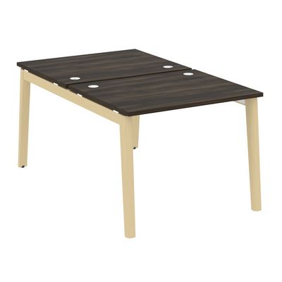 Onix Wood OW.D.RS-2.1.8 (Дуб Мали/Дуб светлый) Рабочая станция, опоры - массив дерева