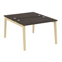 Onix Wood OW.D.RS-2.2.7 (Дуб Мали/Дуб светлый) Рабочая станция, опоры - массив дерева