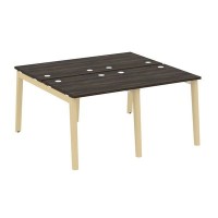 Onix Wood OW.D.RS-4.0.7 (Дуб Мали/Дуб светлый) Рабочая станция, опоры - массив дерева