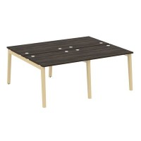 Onix Wood OW.D.RS-4.1.8 (Дуб Мали/Дуб светлый) Рабочая станция, опоры - массив дерева