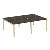 Onix Wood OW.D.RS-4.2.8 (Дуб Мали/Дуб светлый) Рабочая станция, опоры - массив дерева