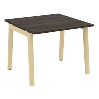Onix Wood OW.PRG-1.1 (Дуб Мали/Дуб светлый) Стол переговорный, 1 столешница, опоры - массив дерева