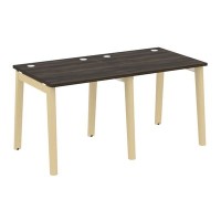 Onix Wood OW.RS-2.0.8 (Дуб Мали/Дуб светлый) Рабочая станция, опоры - массив дерева