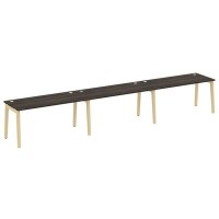 Onix Wood OW.RS-3.4.8 (Дуб Мали/Дуб светлый) Рабочая станция, опоры - массив дерева