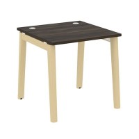 Onix Wood OW.SP-0.8 (Дуб Мали/Дуб светлый) Стол письменный, опоры - массив дерева