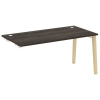 Onix Wood OW.SPR-4.8 (Дуб Мали/Дуб светлый) Стол-приставка к опорным элементам, опоры - массив дерева