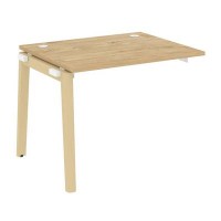 Onix Wood OW.1.NRS-1.8 (Тиквуд светлый/Дуб светлый) Наборный элемент рабочей станции, опоры - массив дерева