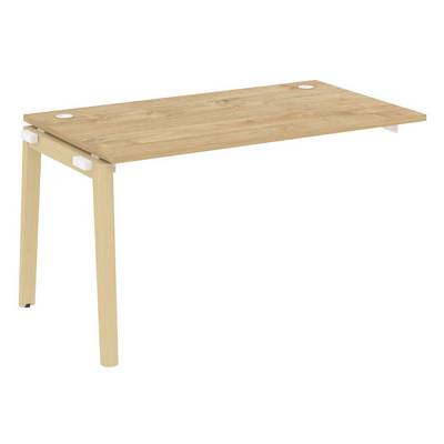 Onix Wood OW.1.NRS-3.8 (Тиквуд светлый/Дуб светлый) Наборный элемент рабочей станции, опоры - массив дерева