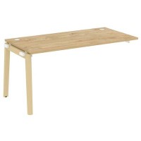 Onix Wood OW.1.NRS-4.8 (Тиквуд светлый/Дуб светлый) Наборный элемент рабочей станции, опоры - массив дерева