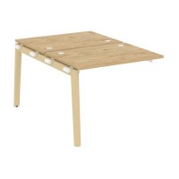 Onix Wood OW.2.NRS-1.7 (Тиквуд светлый/Дуб светлый) Наборный элемент рабочей станции, опоры - массив дерева