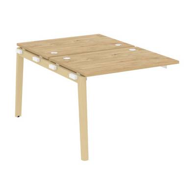 Onix Wood OW.2.NRS-1.7 (Тиквуд светлый/Дуб светлый) Наборный элемент рабочей станции, опоры - массив дерева