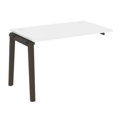 Onix Wood OW.1.NRS-2.7 (Белый бриллиант/Дуб темный) Наборный элемент рабочей станции, опоры - массив дерева