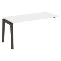 Onix Wood OW.1.NRS-4.7 (Белый бриллиант/Дуб темный) Наборный элемент рабочей станции, опоры - массив дерева