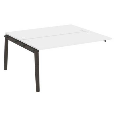 Onix Wood OW.2.NRS-4.7 (Белый бриллиант/Дуб темный) Наборный элемент рабочей станции, опоры - массив дерева