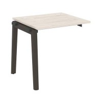 Onix Wood OW.1.NRS-0.7 (Денвер светлый/Дуб темный) Наборный элемент рабочей станции, опоры - массив дерева