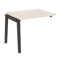 Onix Wood OW.1.NRS-1.8 (Денвер светлый/Дуб темный) Наборный элемент рабочей станции, опоры - массив дерева