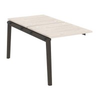 Onix Wood OW.2.NRS-0.8 (Денвер светлый/Дуб темный) Наборный элемент рабочей станции, опоры - массив дерева