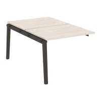 Onix Wood OW.2.NRS-1.8 (Денвер светлый/Дуб темный) Наборный элемент рабочей станции, опоры - массив дерева