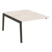 Onix Wood OW.2.NRS-2.8 (Денвер светлый/Дуб темный) Наборный элемент рабочей станции, опоры - массив дерева