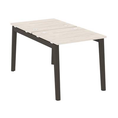 Onix Wood OW.D.RS-2.0.7 (Денвер светлый/Дуб темный) Рабочая станция, опоры - массив дерева