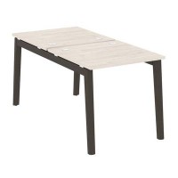 Onix Wood OW.D.RS-2.0.8 (Денвер светлый/Дуб темный) Рабочая станция, опоры - массив дерева