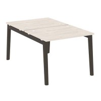 Onix Wood OW.D.RS-2.1.8 (Денвер светлый/Дуб темный) Рабочая станция, опоры - массив дерева