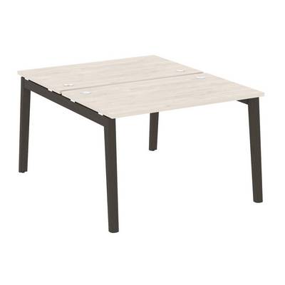 Onix Wood OW.D.RS-2.2.7 (Денвер светлый/Дуб темный) Рабочая станция, опоры - массив дерева