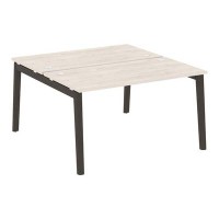 Onix Wood OW.D.RS-2.3.7 (Денвер светлый/Дуб темный) Рабочая станция, опоры - массив дерева