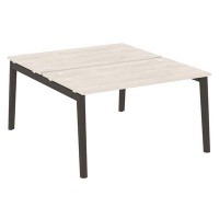 Onix Wood OW.D.RS-2.3.8 (Денвер светлый/Дуб темный) Рабочая станция, опоры - массив дерева