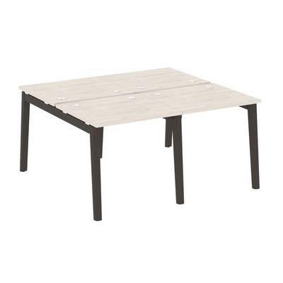 Onix Wood OW.D.RS-4.0.7 (Денвер светлый/Дуб темный) Рабочая станция, опоры - массив дерева