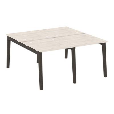 Onix Wood OW.D.RS-4.0.8 (Денвер светлый/Дуб темный) Рабочая станция, опоры - массив дерева