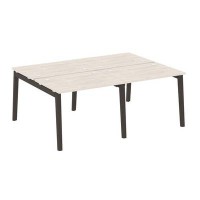 Onix Wood OW.D.RS-4.1.7 (Денвер светлый/Дуб темный) Рабочая станция, опоры - массив дерева