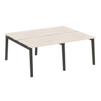 Onix Wood OW.D.RS-4.1.8 (Денвер светлый/Дуб темный) Рабочая станция, опоры - массив дерева