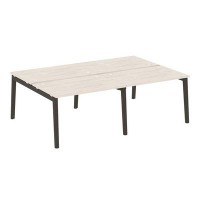 Onix Wood OW.D.RS-4.2.8 (Денвер светлый/Дуб темный) Рабочая станция, опоры - массив дерева