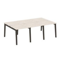 Onix Wood OW.D.RS-6.0.7 (Денвер светлый/Дуб темный) Рабочая станция, опоры - массив дерева