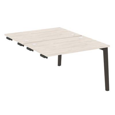 Onix Wood OW.D.SPR-2.8 (Денвер светлый/Дуб темный) Стол-приставка двойной  к опорным элементам, опоры - массив дерева