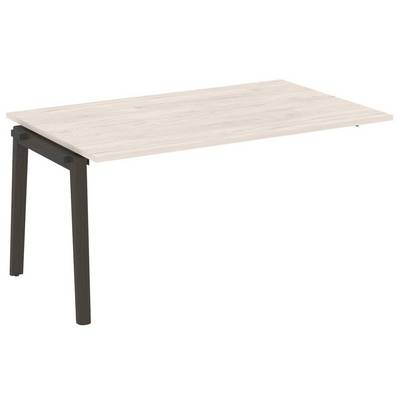 Onix Wood OW.NPRG-4 (Денвер светлый/Дуб темный) Проходной наборный элемент переговорного стола, опоры - массив дерева
