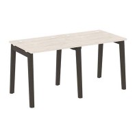 Onix Wood OW.RS-2.0.7 (Денвер светлый/Дуб темный) Рабочая станция, опоры - массив дерева