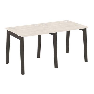 Onix Wood OW.RS-2.0.8 (Денвер светлый/Дуб темный) Рабочая станция, опоры - массив дерева