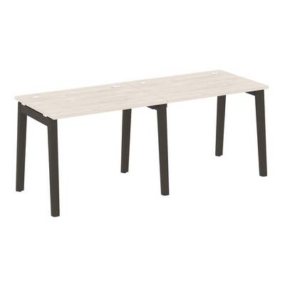 Onix Wood OW.RS-2.1.7 (Денвер светлый/Дуб темный) Рабочая станция, опоры - массив дерева