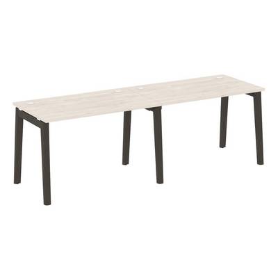 Onix Wood OW.RS-2.2.7 (Денвер светлый/Дуб темный) Рабочая станция, опоры - массив дерева