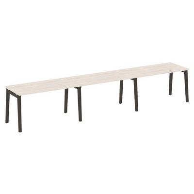 Onix Wood OW.RS-3.3.7 (Денвер светлый/Дуб темный) Рабочая станция, опоры - массив дерева